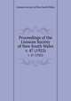 Proceedings of the Linnean Society of New South Wales. v. 47 (1922), Linnean Society of New South Wales 