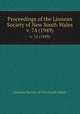 Proceedings of the Linnean Society of New South Wales. v. 74 (1949), Linnean Society of New South Wales 
