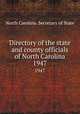 Directory of the state and county officials of North Carolina. 1947, North Carolina. Secretary of State 