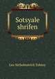 Sotsyale shrifen, Лев Николаевич Толстой 