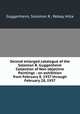 Second enlarged catalogue of the Solomon R. Guggenheim Collection of Non-objective Paintings. On exhibition from February 8, 1937 through February 28, 1937, Guggenheim, Solomon R.; Rebay, Hilla 