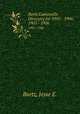 Burtz Gainesville Directory for 1905 - 1906. 1905 - 1906, Burtz, Jesse E. 