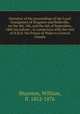 Narrative of the proceedings of the Loyal Orangemen of Kingston and Belleville, on the 4th, 5th, and the 6th of September, 1860 microform : in connection with the visit of H.R.H. the Prince of Wales to Central Canada, Shannon, William, fl. 1852-1876 