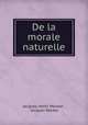 De la morale naturelle., Jacques-Henri Meister , Jacques Necker 