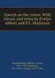 Speech on the crown. With introd. and notes by Evelyn Abbott and P.E. Matheson, Demosthenes,Abbott, Evelyn, 1843-1901,Matheson, P. E. (Percy Ewing), 1859-1946 