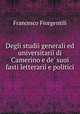 Degli studii generali ed universitarii di Camerino e de