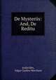 De Mysteriis: And, De Reditu, Andocides, Edgar Cardew Marchant 