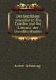 Der Begriff der Investitur in den Quellen und der Literatur des Investiturstreites, Anton Scharnagl 