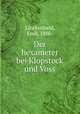 Der hexameter bei Klopstock und Voss, Linckenheld, Emil, 1880- 