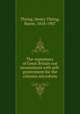 The supremacy of Great Britain not inconsistent with self-government for the colonies microform, Thring, Henry Thring, Baron, 1818-1907 