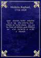 upat atanim : kolel edushat ha-zi ug eha-nisu?in, dine Nidah. ni ra be-shem un res ha-Tsne?ah lekhet, gam Hilkhot mi a?ot . ?im be?ur . n ra Mi a ehorah, Meldola, Raphael, 1754-1828 