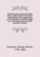 Remarks upon some prevalent errors, with respect to currency and banking, and suggestions to the legislature and the public as to the improvement of the monetary system, Norman, George Warde, 1793-1882 