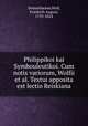 Philippikoi kai Symbouleutikoi. Cum notis variorum, Wolfii et al. Textui apposita est lectio Reiskiana, Demosthenes,Wolf, Friedrich August, 1759-1824 
