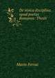 De stoica disciplina apud poetas Romanos: Thesis, Marin Ferraz 