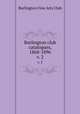 Burlington club catalogues, 1868-1896. v. 2, Burlington Fine Arts Club 