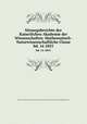 Sitzungsberichte der Kaiserlichen Akademie der Wissenschaften. Mathematisch-Naturwissenschaftliche Classe. bd. 16 1855, Kaiserl. Akademie der Wissenschaften in Wien. Mathematisch-Naturwissenschaftliche Klasse 
