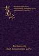 Russkaia obshchina; vozmozhnoli, zhelatelno li eia sokhranenie i razvitie?. 1, Kachorovski, Karl Romanovich, 1870- 