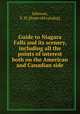 Guide to Niagara Falls and its scenery, including all the points of interest both on the American and Canadian side, Johnson, F. H. [from old catalog] 