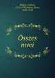 Osszes mvei, Gedeon Raday 