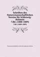 Schriften des Naturwissenschaftlichen Vereins fr Schleswig-Holstein. 7.Bd. (1888-1889), Naturwissenschaftlicher Verein fur Schleswig-Holstein 
