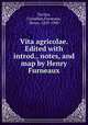 Vita agricolae. Edited with introd., notes, and map by Henry Furneaux, Tacitus, Cornelius,Furneaux, Henry, 1829-1900 