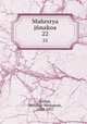 Mahrsrya jnakoa. 22, Ketkar, Shridhar Venkatesh, 1884-1937 