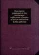 Descriptive catalogue of the permanent collections of works of art on exhibition in the galleries, Pennsylvania Academy of the Fine Arts 
