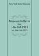 Museum bulletin. no. 166-168 1913, New York State Museum 