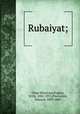 Rubaiyat;, 