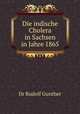 Die indische Cholera in Sachsen in Jahre 1865, Dr Rudolf Gunther 