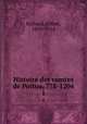 Histoire des comtes de Poitou, 778-1204. 1, Richard, Alfred, 1839-1914 