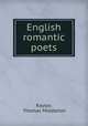 English romantic poets, Raysor, Thomas Middleton 
