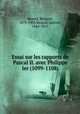 Essai sur les rapports de Pascal II. avec Philippe Ier (1099-1108), Monod, Bernard, 1879-1905,Monod, Gabriel, 1844-1912 