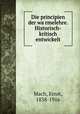 Die principien der wa?rmelehre. Historisch-kritisch entwickelt, Mach, Ernst, 1838-1916 