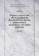 Digesto municipal de la Ciudad de Buenos Aires: Leyes, ordenanzas, acuerdos y decretos vigentes, Eugenio F. Soria , Buenos Aires (Argentina) 