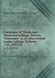 Catalogue of Tennessee Wesleyan College, Athens, Tennessee : a co-educational junior college. Bulletin. v.31, 1953/54, Tennessee Wesleyan College 