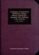 Catalogue of Tennessee Wesleyan College, Athens, Tennessee : founded 1857. Bulletin. v.33, 1955/56, Tennessee Wesleyan College 
