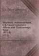 Yearbook. Announcement. U.S. Grant University, Athens and Chattanooga, Tenn.. 1891-92, U,S. Grant University 