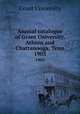 Annual catalogue of Grant University, Athens and Chattanooga, Tenn.. 1903, Grant University 