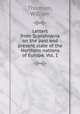 Letters from Scandinavia on the past and present state of the Northern nations of Europe. Vol. 1, Thomson, William 