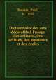 Dictionnaire des arts decoratifs a l
