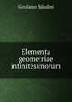 Elementa geometriae infinitesimorum, Girolamo Saladini 