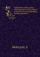 Application of the Laplace transformation to the solution of the lateral and longitudinal stability equations, G. Mokrzycki 
