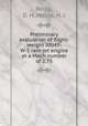 Preliminary evaluation of flight-weight XRJ47-W-5 ram-jet engine at a Mach number of 2.75, Reilly, D. H.,Welna, H. J 