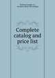Complete catalog and price list, Technical supply co., Scranton. [from old catalog] 