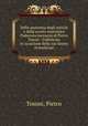 Della anatomia degli antichi e della scuola anatomica Padovana memoria di Pietro Tosoni : Pubblicata in occasione della sua laurea in medicine, Tosoni, Pietro 