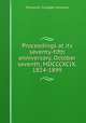 Proceedings at its seventy-fifth anniversary, October seventh, MDCCCXCIX. 1824-1899, Plymouth Cordage Company 