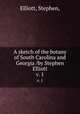 A sketch of the botany of South Carolina and Georgia /by Stephen Elliott.. v. 1, Elliott, Stephen, 
