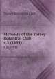 Memoirs of the Torrey Botanical Club.. v.3 (1893), Torrey Botanical Club. 