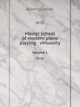Master school of modern piano playing virtuosity. Volume I., Alberto Jonas 